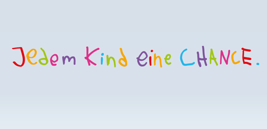 "Jedem Kind eine Chance" - Motto der DFL Stiftung.