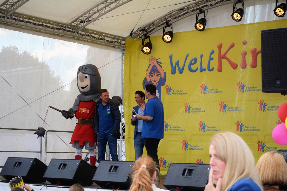 Union-Maskottchen und 