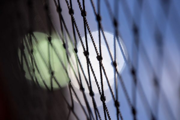 A goal net
