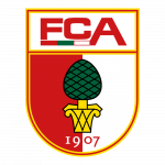 Eine Gruppe von Kindern und Jugendlichen sitzt auf dem Fußballrasen vor farbenfrohen, bogenförmigen Pappaufstellern. Im Hintergrund ist ein volles Stadion zu sehen.